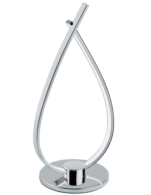 Eglo Roncade, lampe de table à 1 ampoule, lampe de bureau en aluminium, 