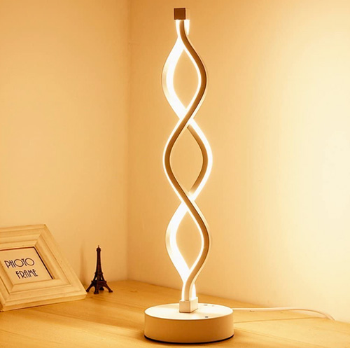 Twist Wave Lampe design